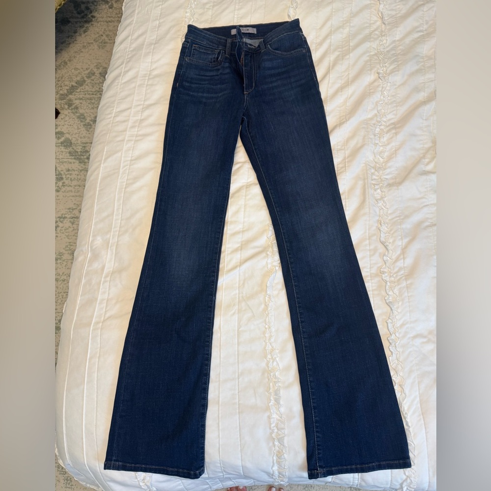 Joe's Jeans Blue Flare Wide Leg Denim